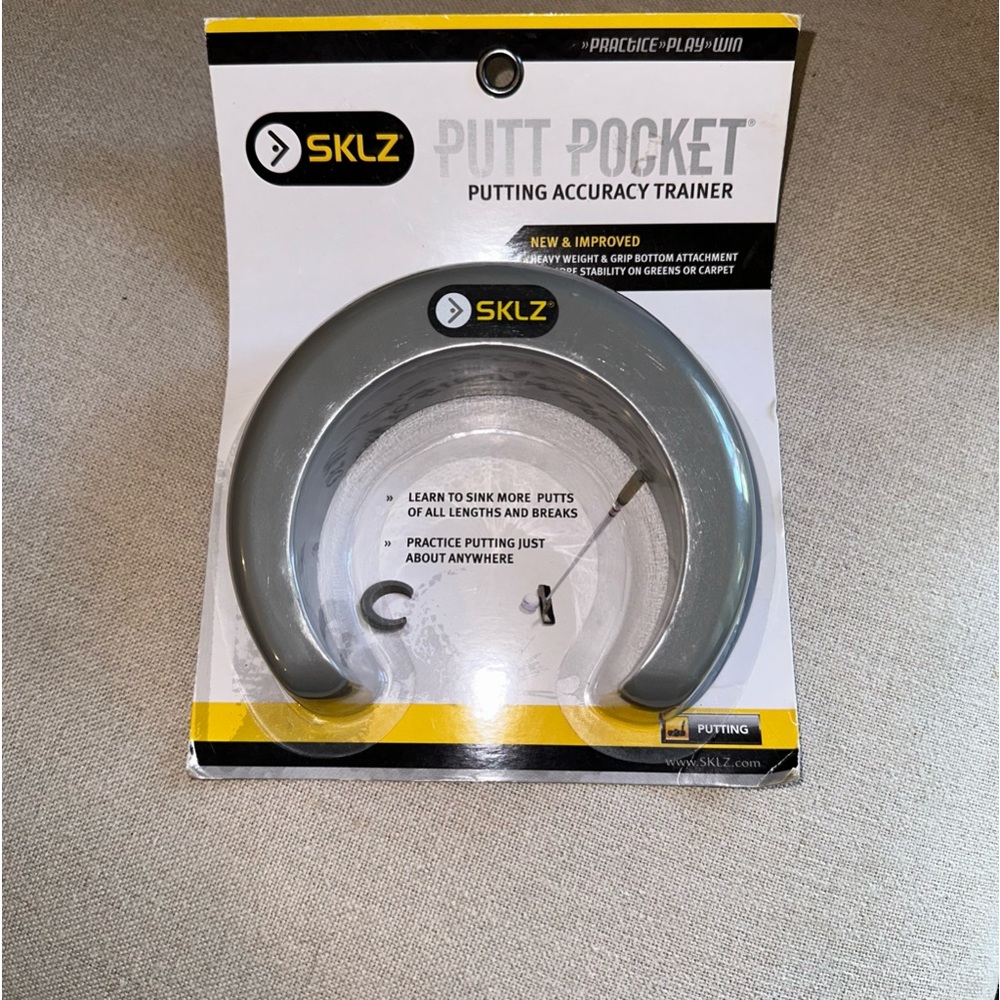 SKLZ Putt Pocket Golf Accuracy Trainer - Gray New in package.
